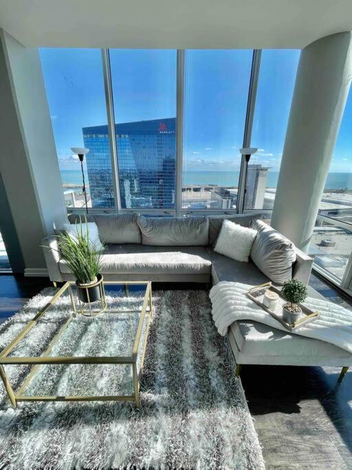 Apartament Penthouse In South Loop Chicago Zewnętrze zdjęcie